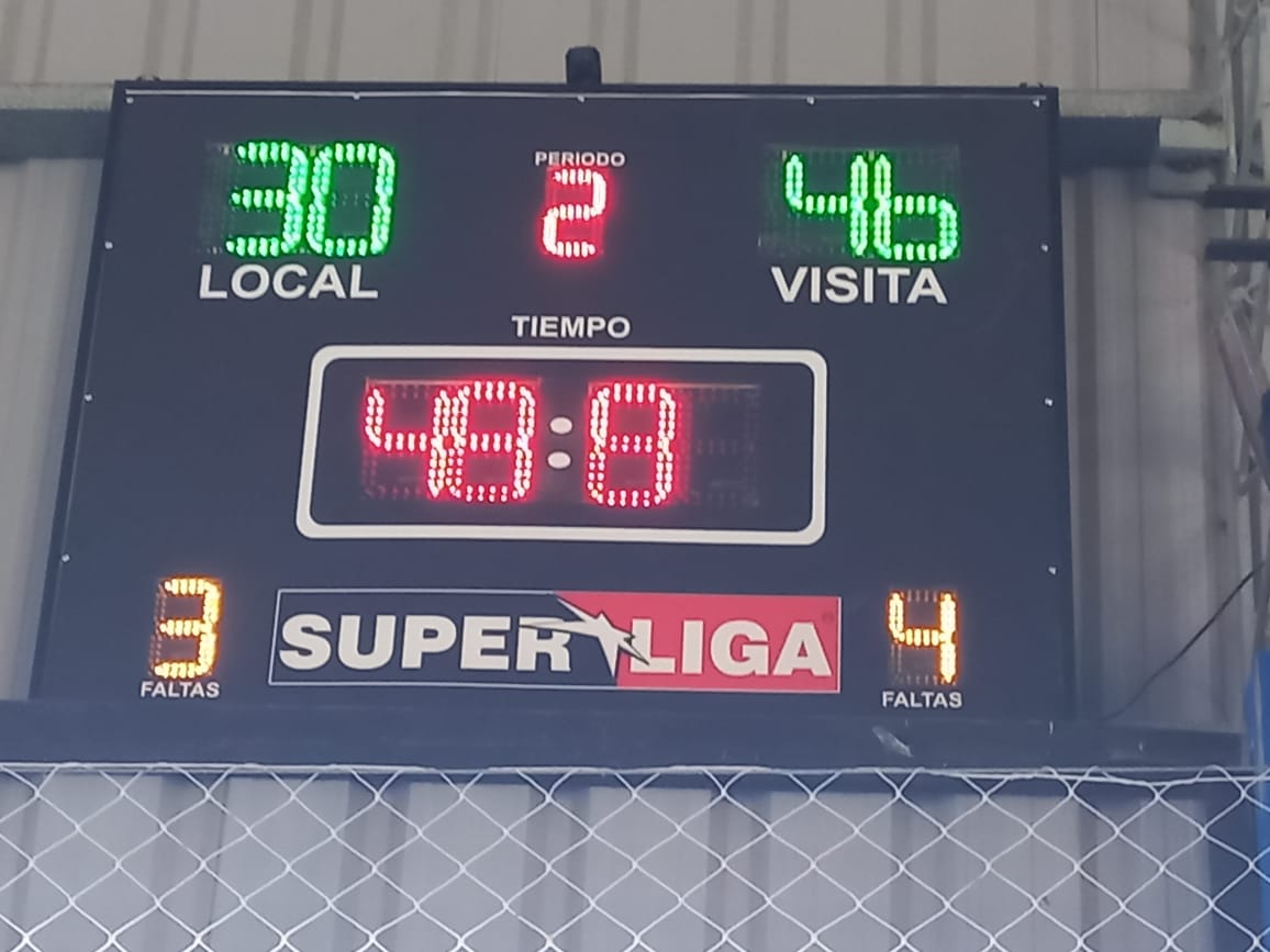 Tablero Electrónico con Dígitos LED